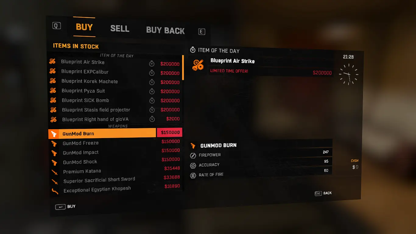 消逝的光芒 商店中的所有商品-8-奇游Mod大师