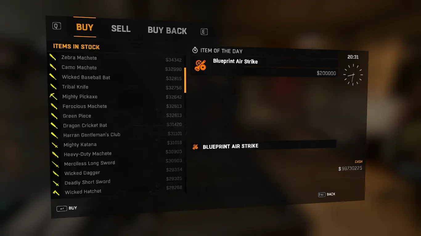 消逝的光芒 商店中的所有商品-6-奇游Mod大师