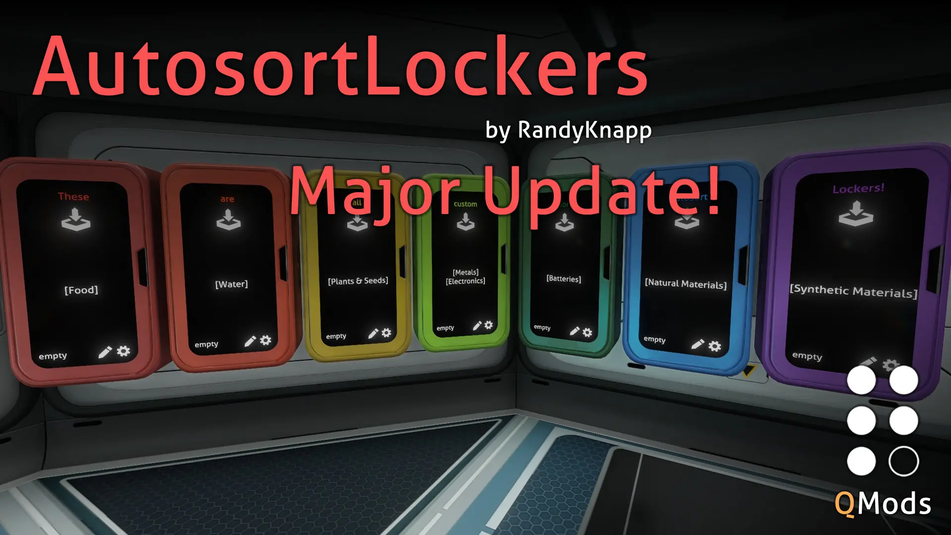 深海迷航 自动排序锁-2-奇游Mod大师