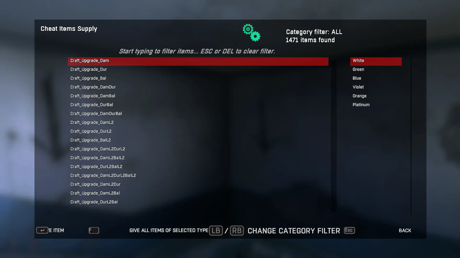 消逝的光芒-Nox10ber的谦逊开发菜单-奇游Mod大师