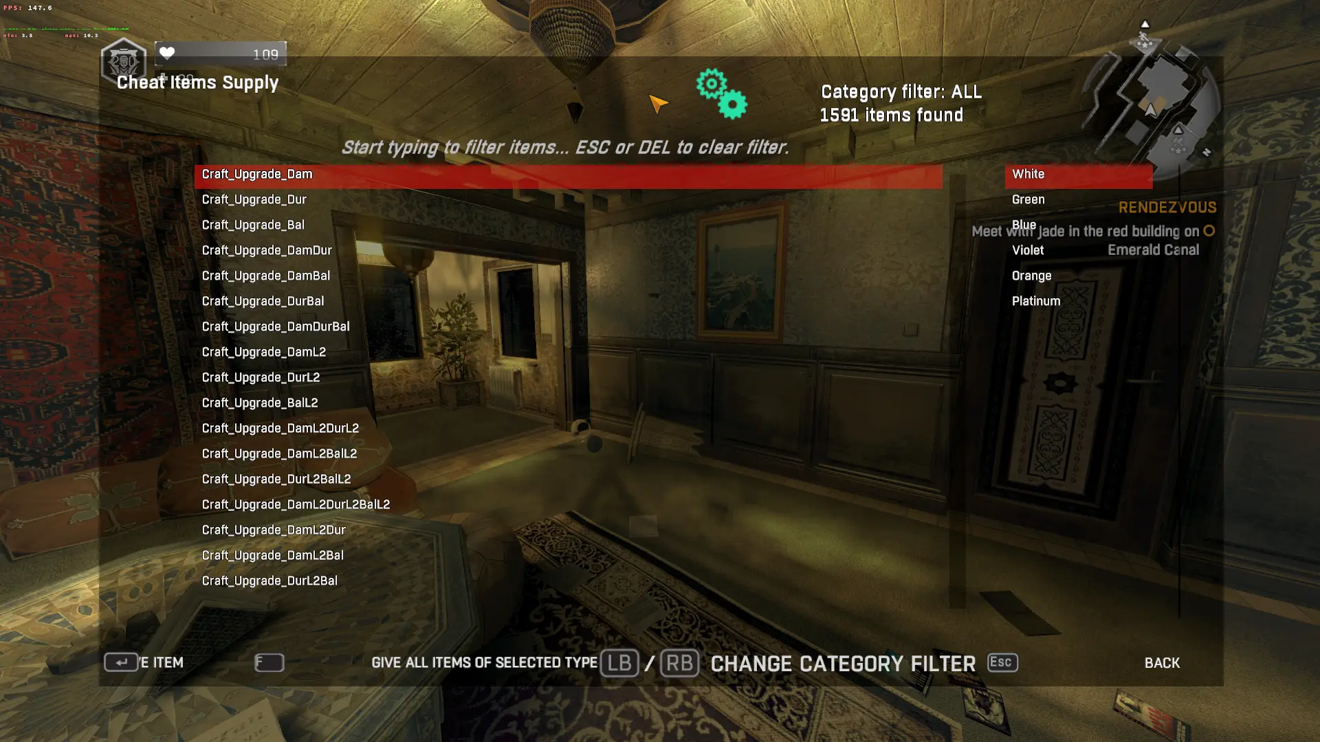 消逝的光芒 Small dev menu-5-奇游Mod大师