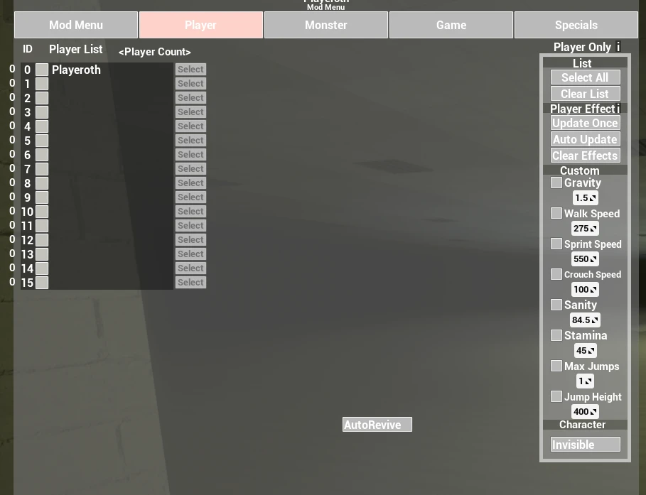 Escape the Backrooms-PYModMenu-lagofast mod master