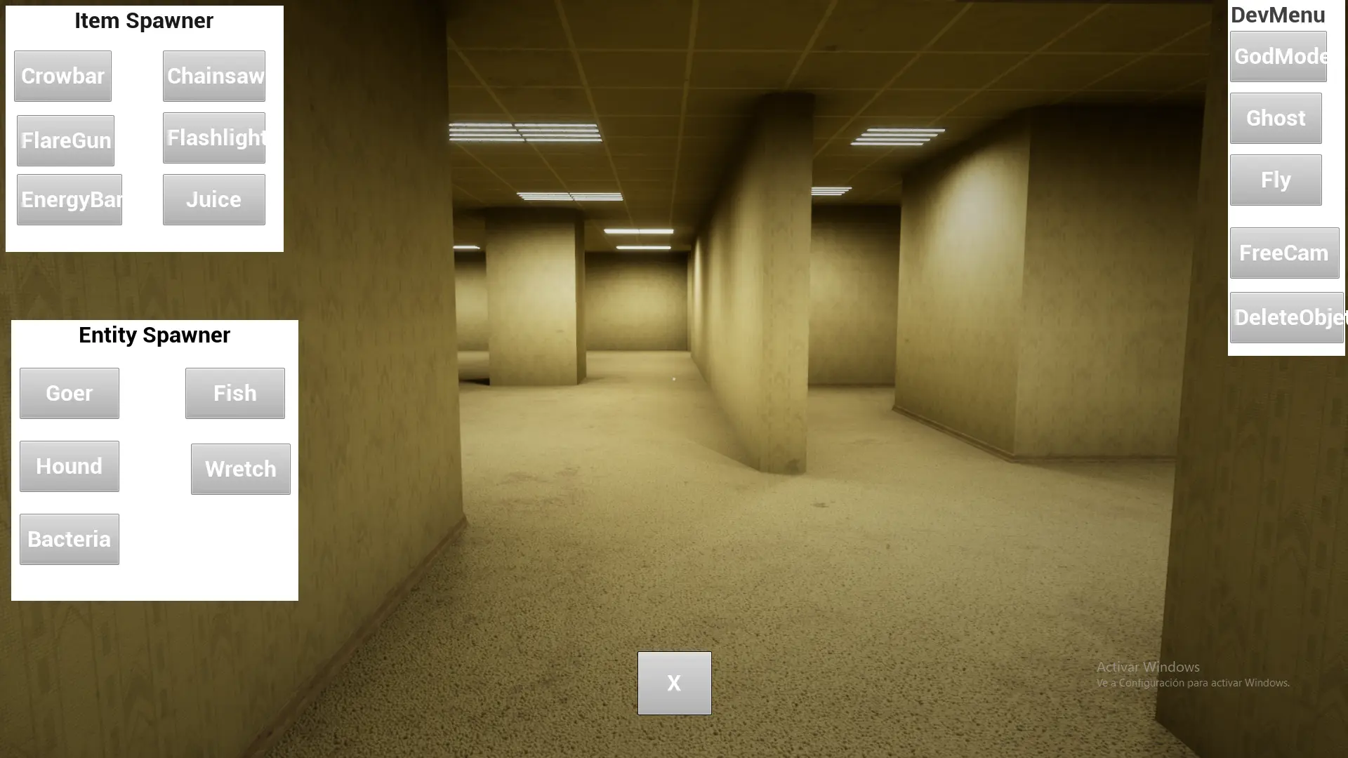 Escape the Backrooms-Меню разработчика (УСТАРЕЛО, НО ФУНКЦИОНАЛЬНО)-lagofast mod master