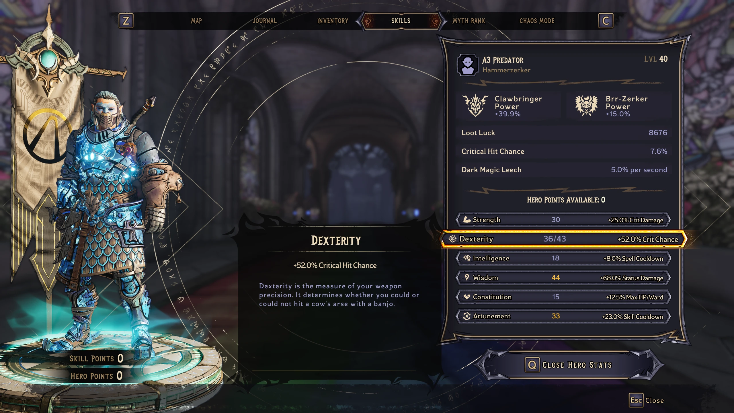 Tiny Tina's Wonderlands Clawbringer Brr-Zerker - Уровень 40 Хаос 1 - MR 60 - Полностью легитимный - Все коллекционные предметы-3-lagofast mod master