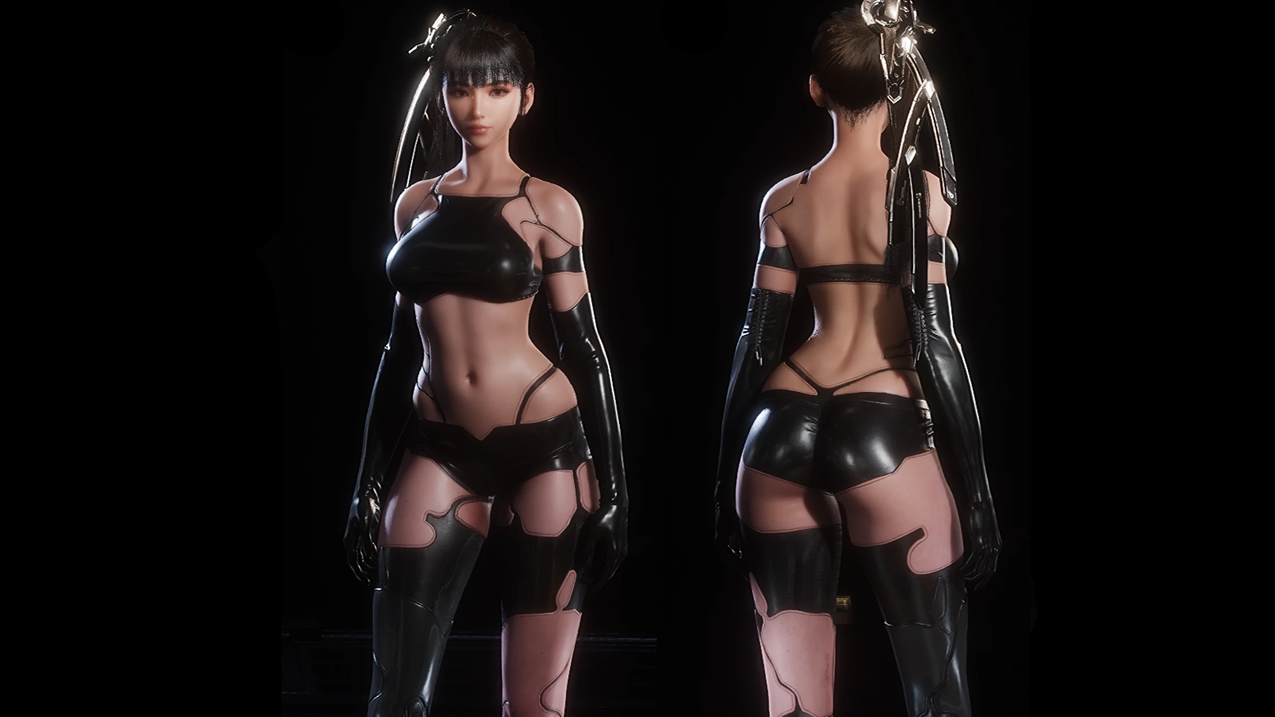 Stellar Blade YoRHa A2 Outfit Исправление талии-1-lagofast mod master
