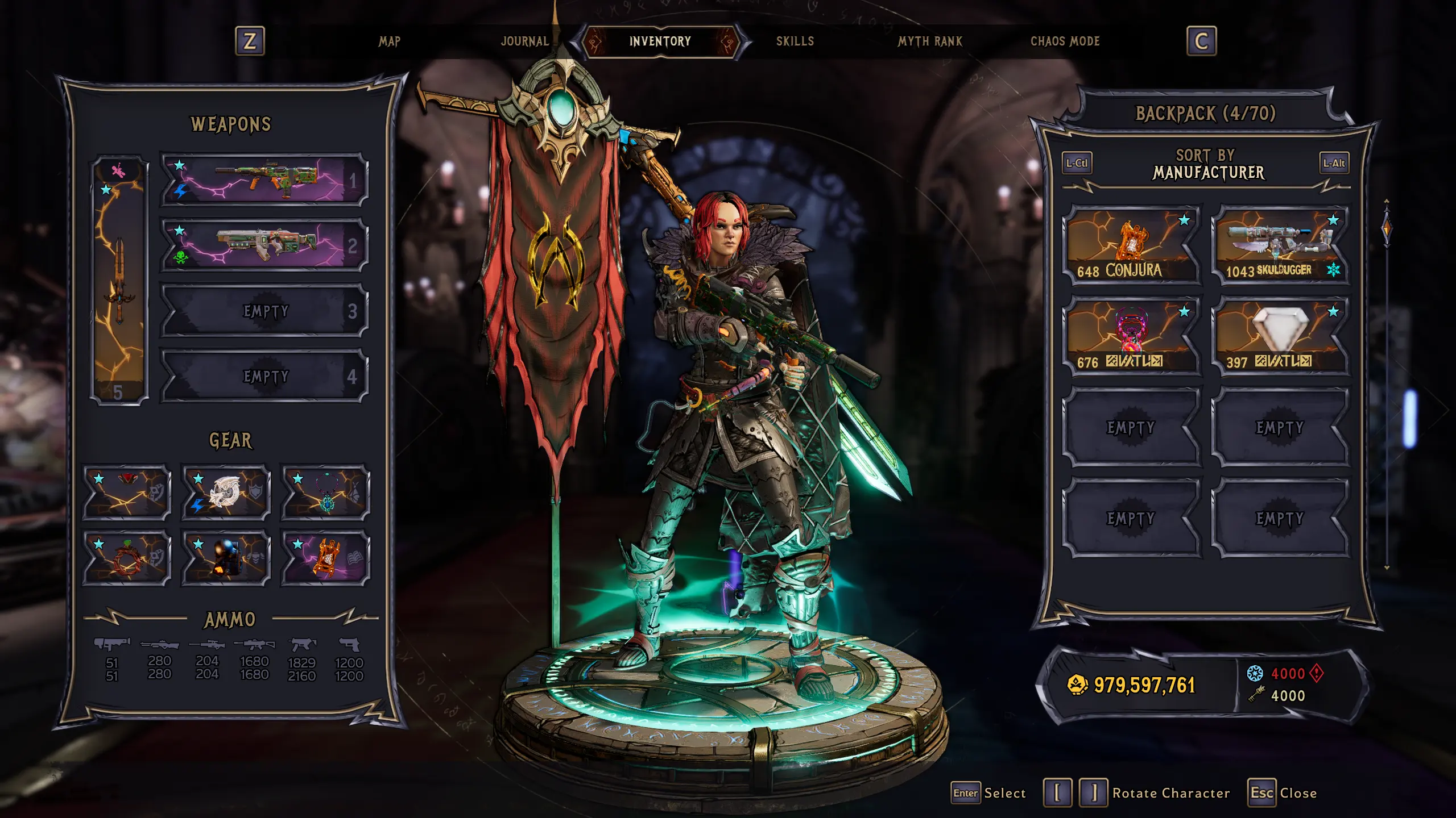 Tiny Tina's Wonderlands Максимальный уровень 40 Mistdancer (средняя-высокая модификация)-1-lagofast mod master