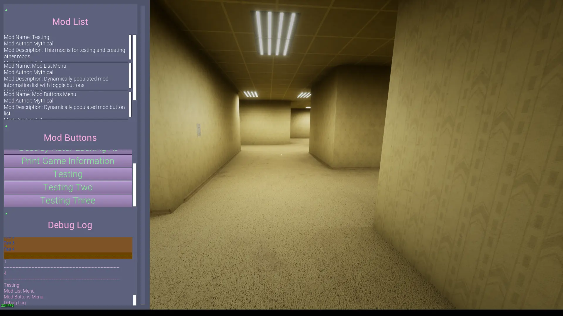 Escape the Backrooms-Interpose Mod Loader-lagofast mod master