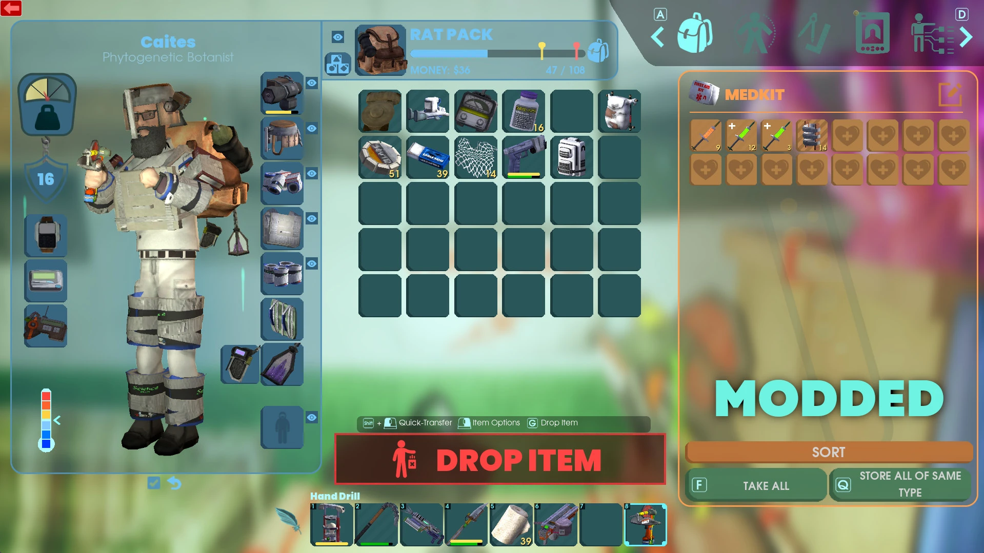 Abiotic Factor Better Storages and More Stackables (for 1.1)-5-lagofast mod master