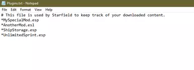 星空-插件.txt启用程序-奇游Mod大师