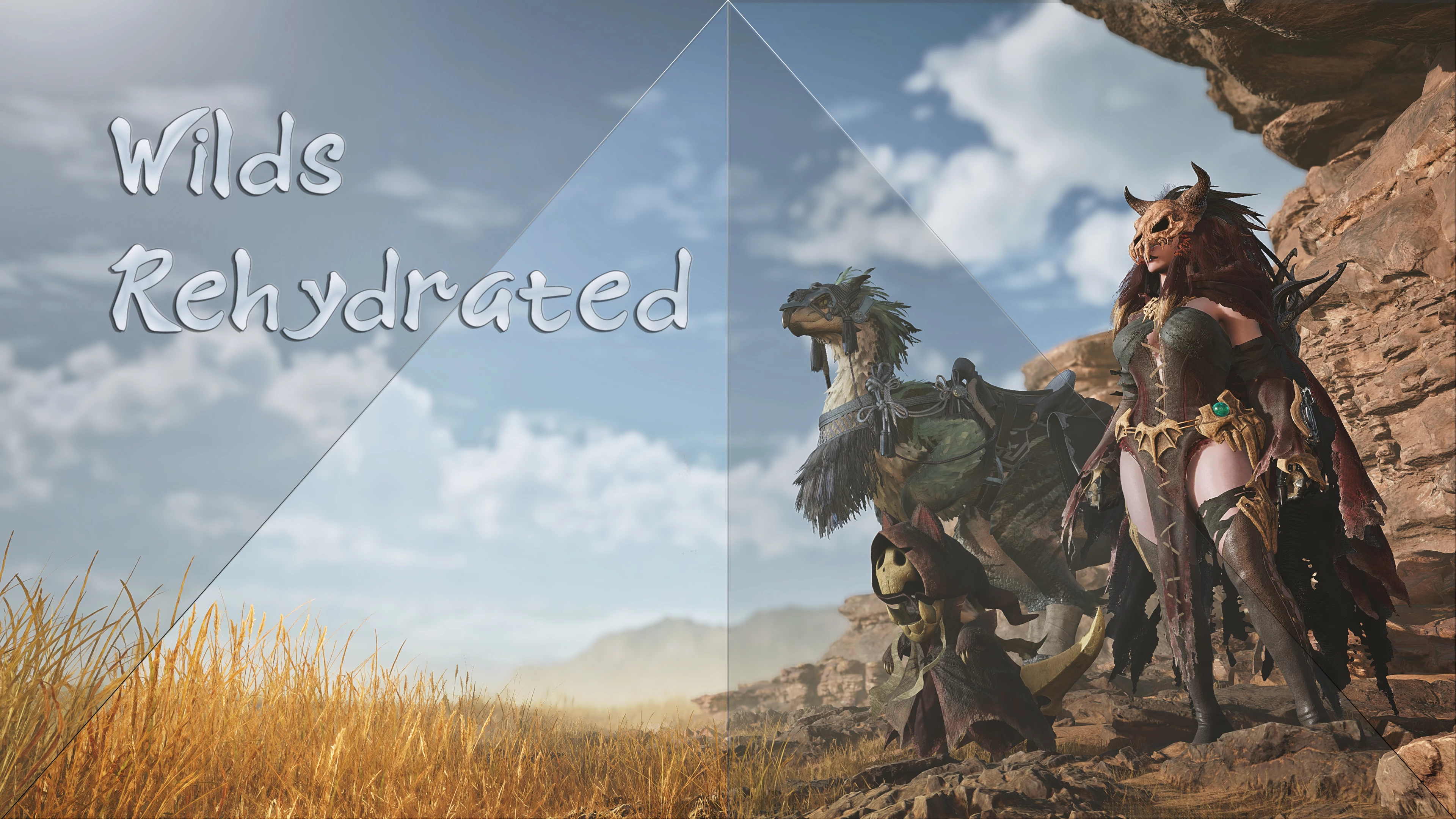 怪物猎人 荒野-Wilds补水-重新遮阳-奇游Mod大师