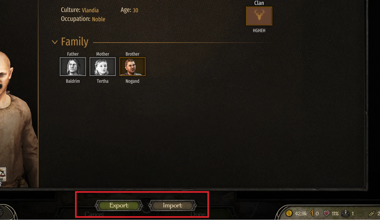 骑马与砍杀2:霸主 字符导出导入-3-奇游Mod大师