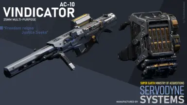 地狱潜兵2-AC-10识别器-AC-8自动火炮更换器-奇游Mod大师