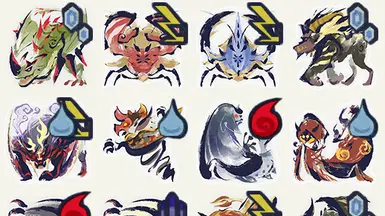 怪物猎人 崛起-SUNBREAK的怪物弱点图标指示器-奇游Mod大师