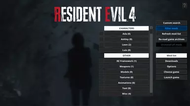 生化危机4:重制版-毛茸茸的模组管理器-奇游Mod大师