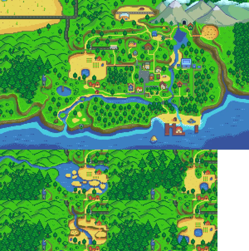 星露谷物语 NPC地图位置-3-奇游Mod大师