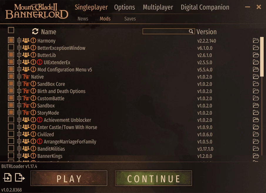 骑马与砍杀2:霸主 Bannerlord软件扩展器（BLSE）-3-奇游Mod大师