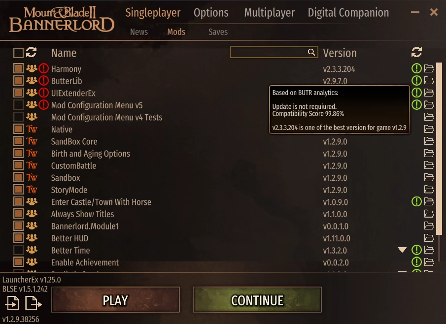 骑马与砍杀2:霸主 Bannerlord软件扩展器（BLSE）-2-奇游Mod大师