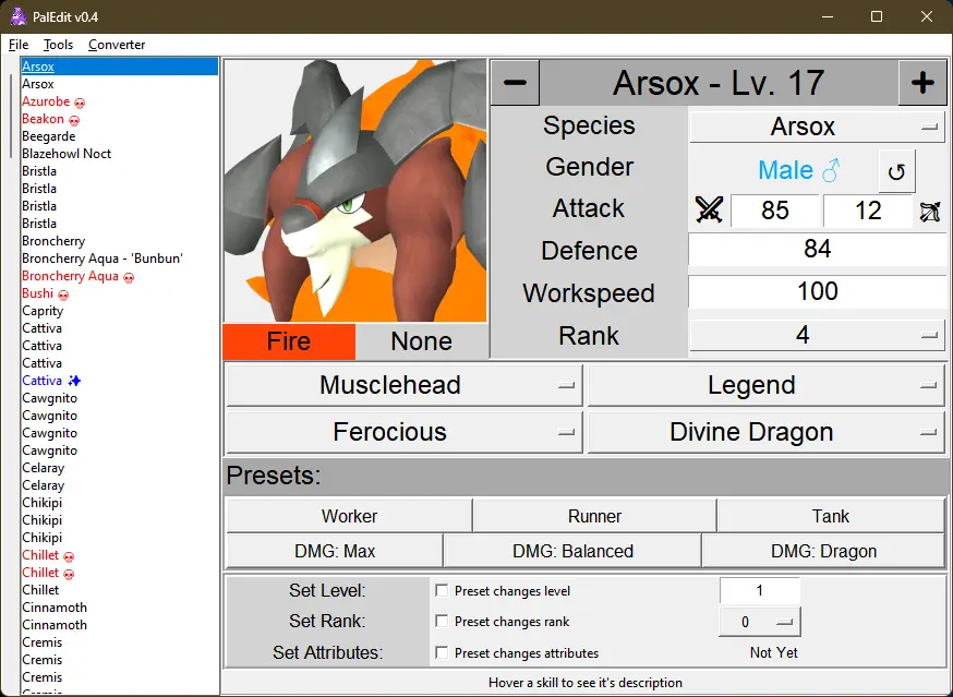 幻兽帕鲁 PalEdit-1-奇游Mod大师