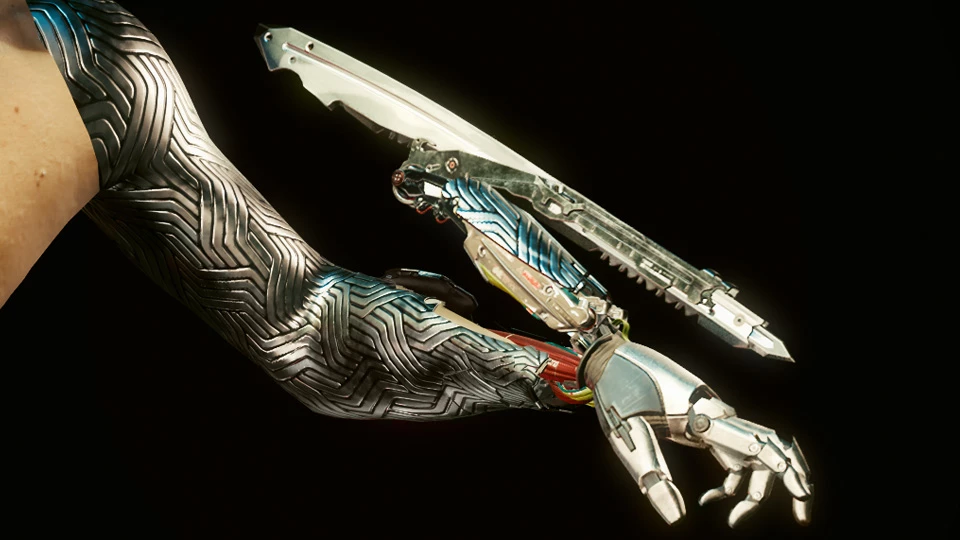 赛博朋克 2077 Arasaka Cyberarms-7-奇游Mod大师