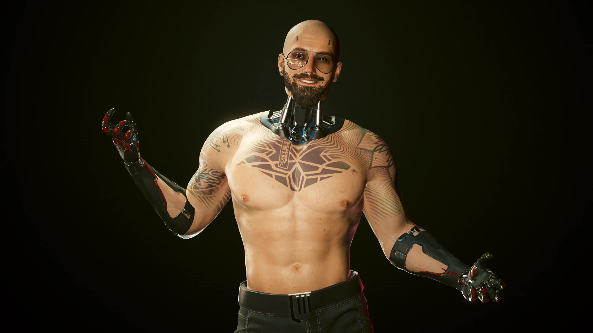 赛博朋克 2077 Arasaka Cyberarms-5-奇游Mod大师