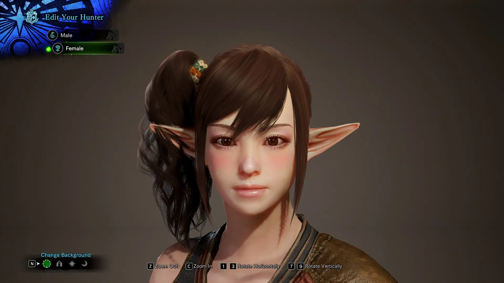 怪物猎人:世界 年轻的女性面孔（后冰上）-5-奇游Mod大师