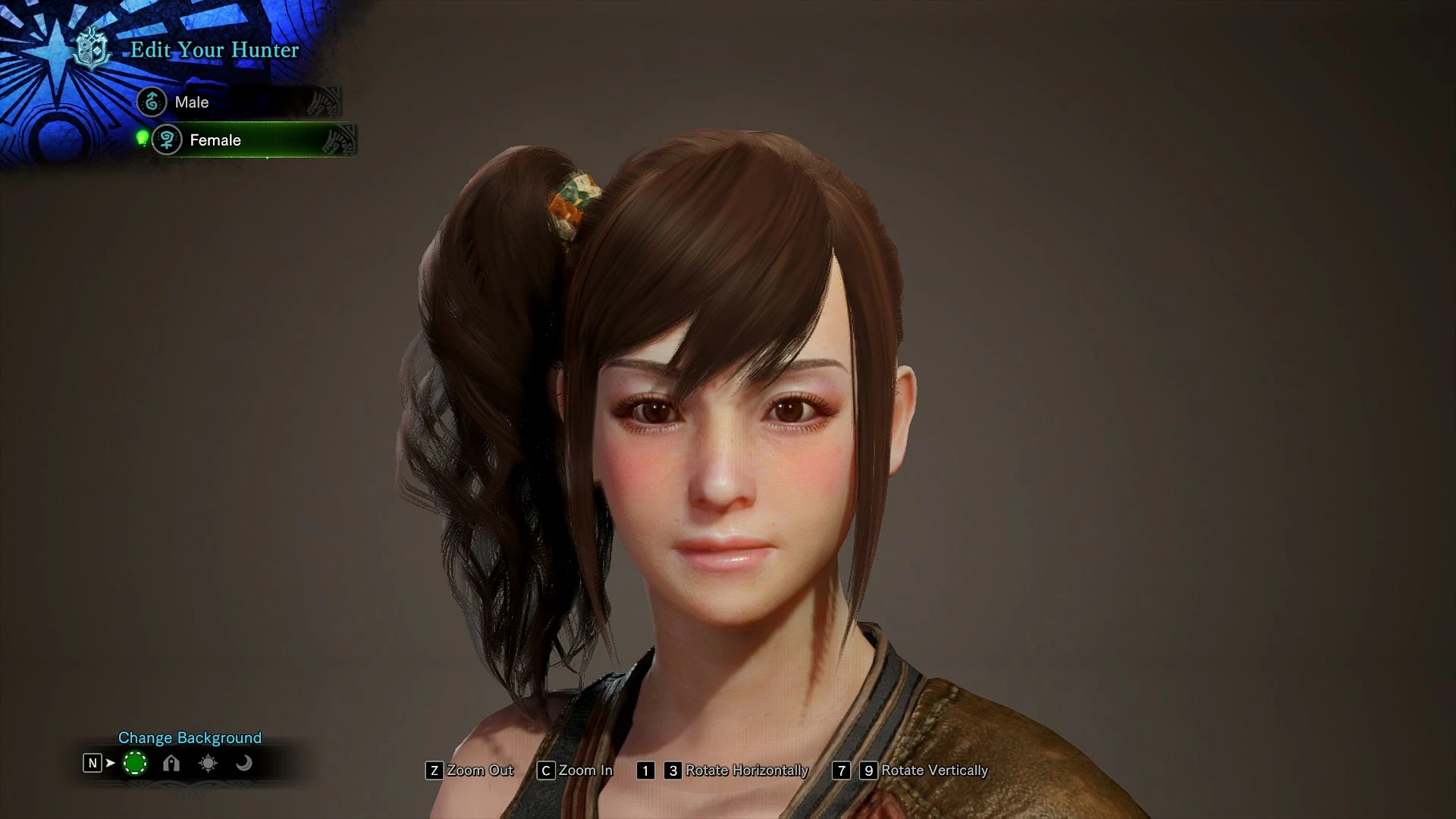 怪物猎人:世界 年轻的女性面孔（后冰上）-2-奇游Mod大师