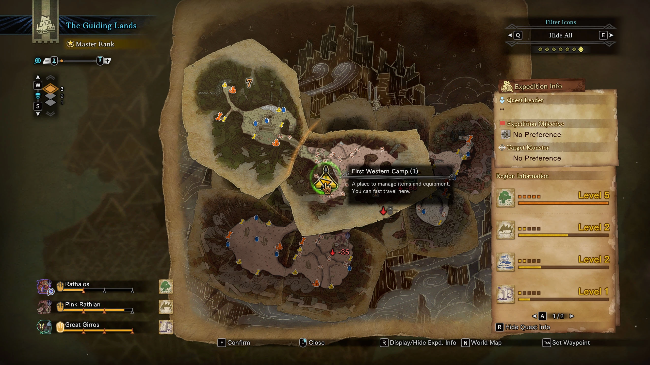 怪物猎人:世界 引导土地收集指标-2-奇游Mod大师