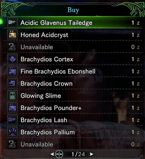 怪物猎人:世界 1 Zenny 商店-6-奇游Mod大师