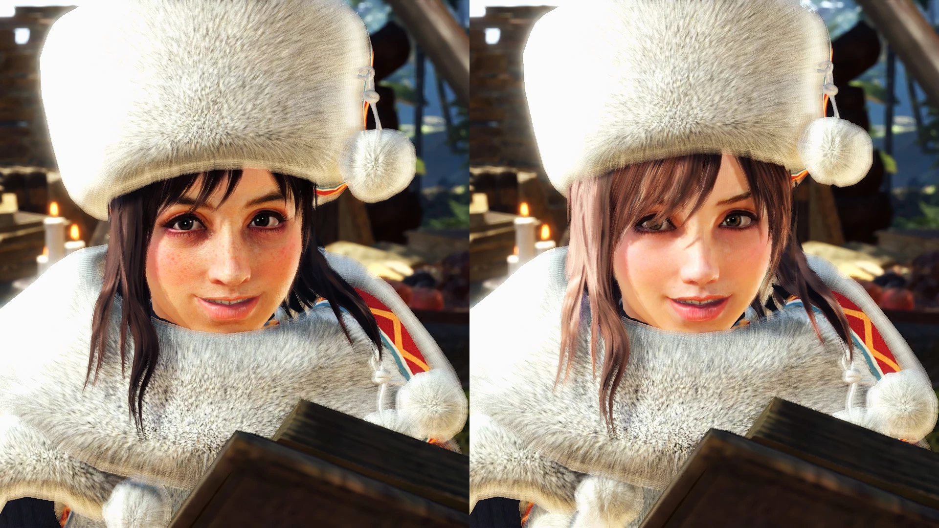 怪物猎人:世界 Cuter Handler Face Model-3-奇游Mod大师