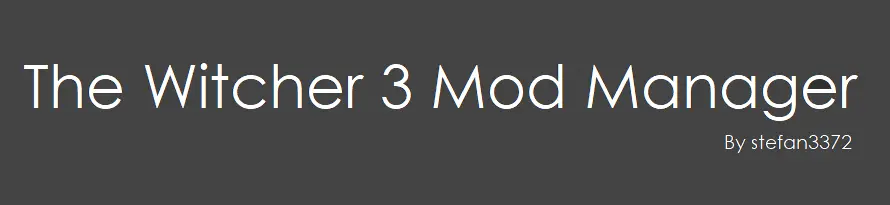 巫师3:狂猎 巫师3模组管理器-1-奇游Mod大师