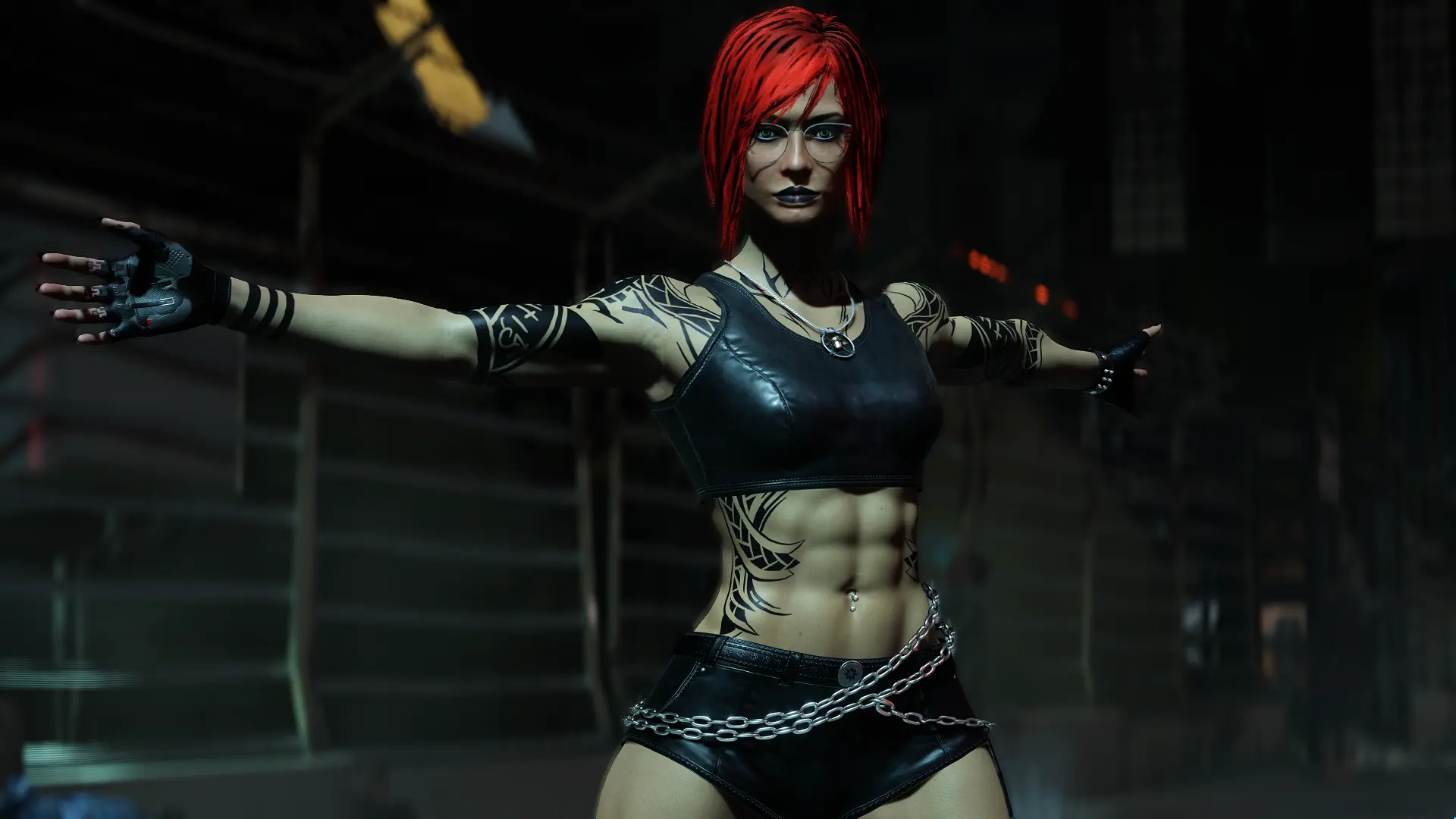 赛博朋克 2077 -KS-UV纹理框架-7-奇游Mod大师