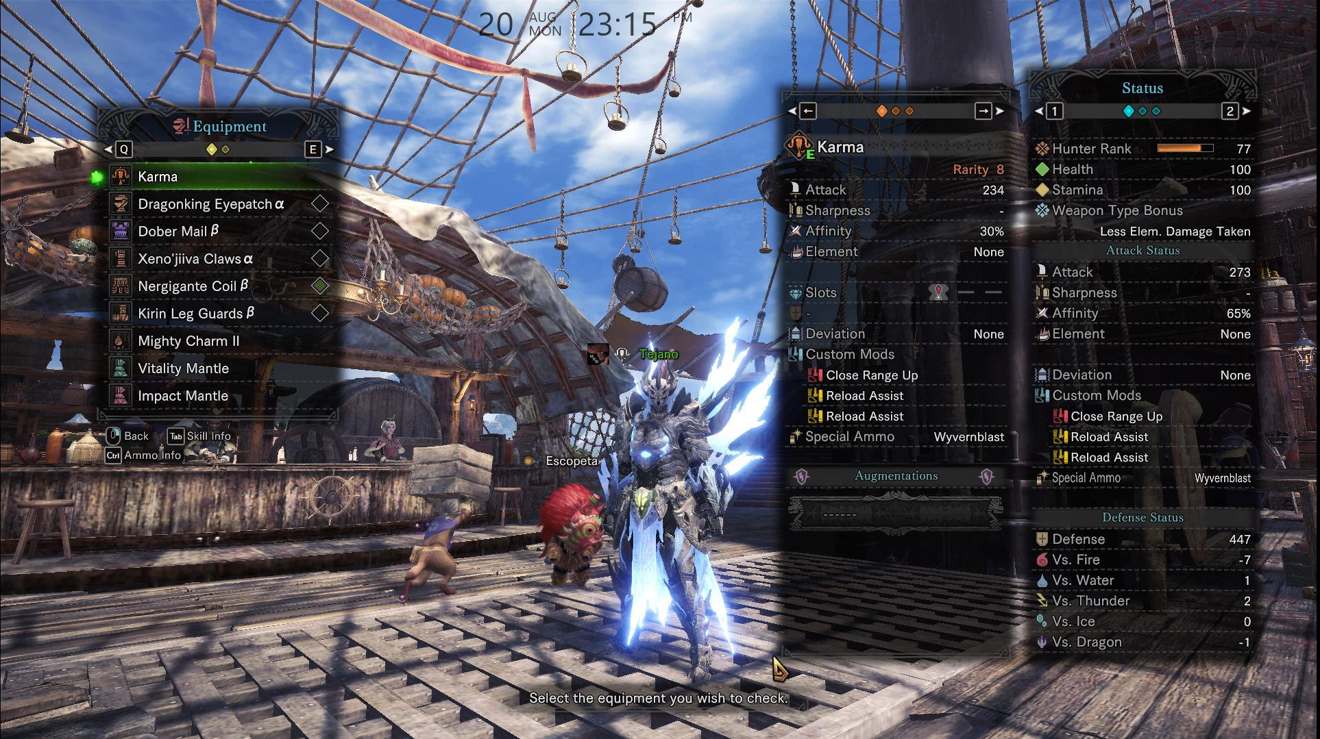 怪物猎人:世界 MHW Transmog 的-2-奇游Mod大师