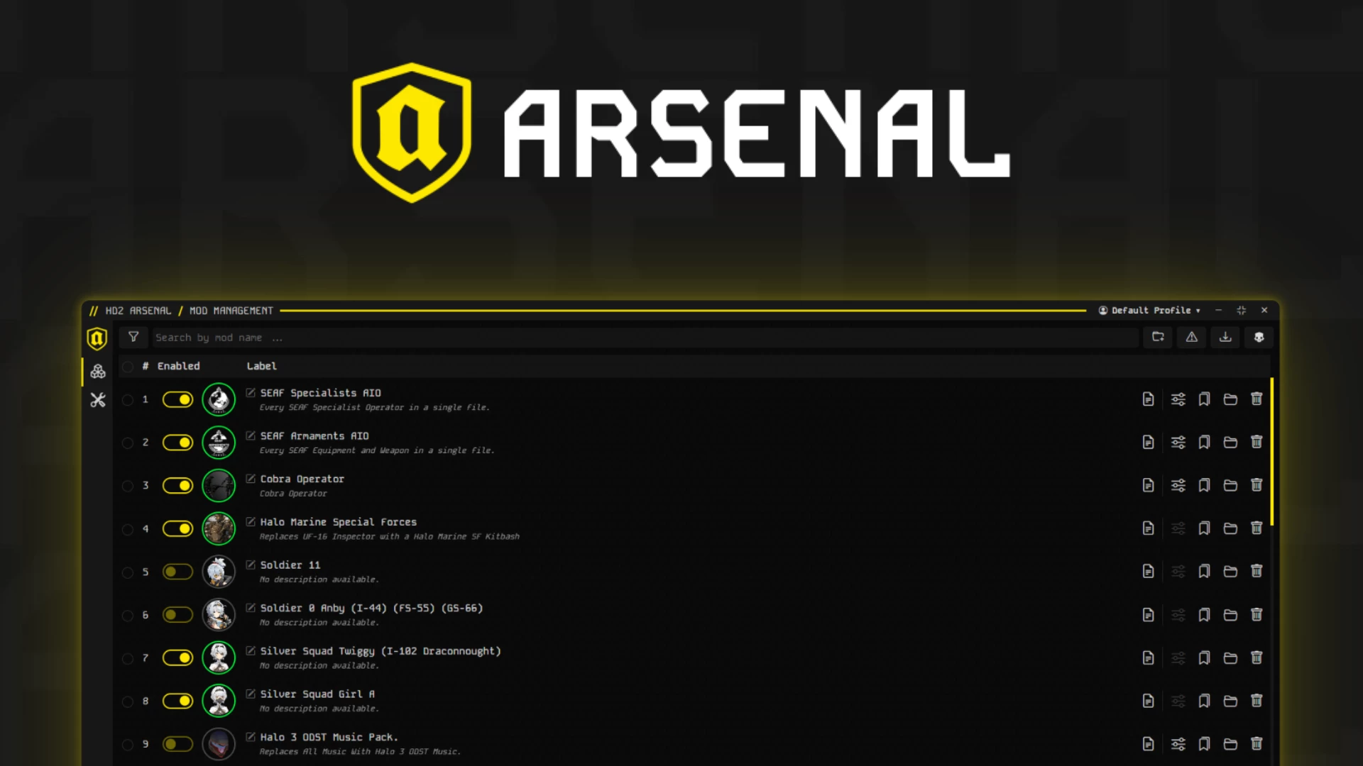 地狱潜兵2 HD2阿森纳-国防部经理-1-奇游Mod大师