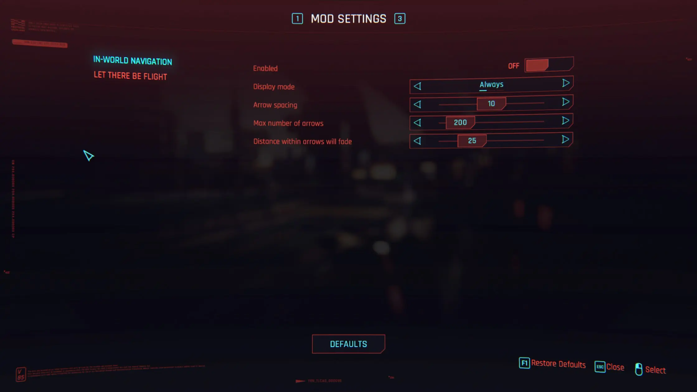 赛博朋克 2077 Mod设置-4-奇游Mod大师