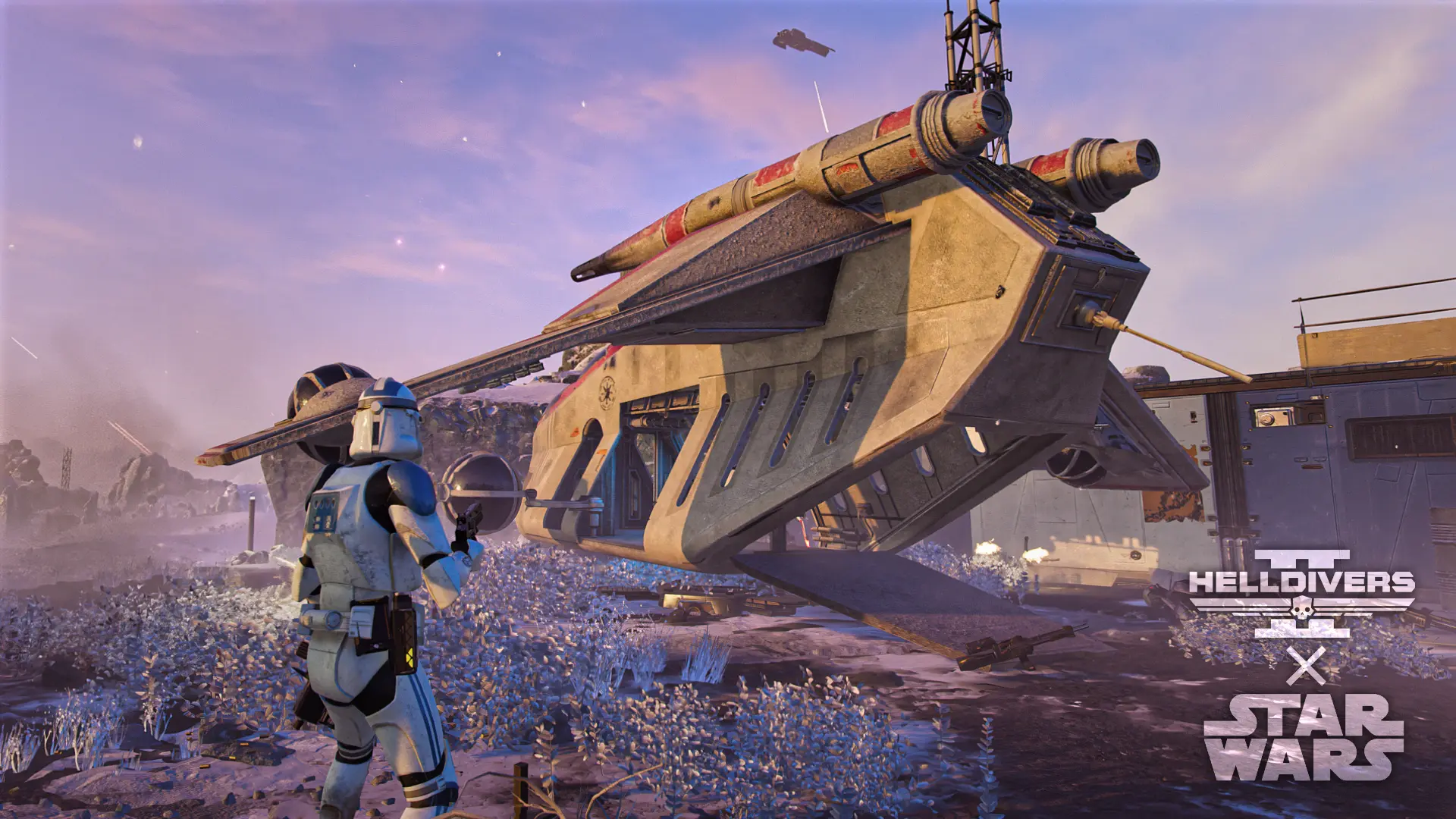 地狱潜兵2 星球大战舰船（超级驱逐舰和提取航天飞机替代品）-2-奇游Mod大师