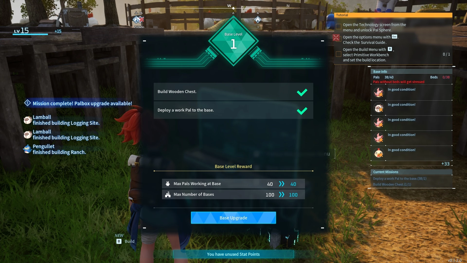 幻兽帕鲁 增加基地数和可拥有的帕鲁数量-1-奇游Mod大师