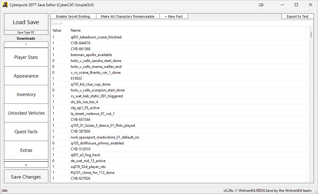 赛博朋克 2077 保存编辑器（CyberCAT SimpleGUI项目）-3-奇游Mod大师