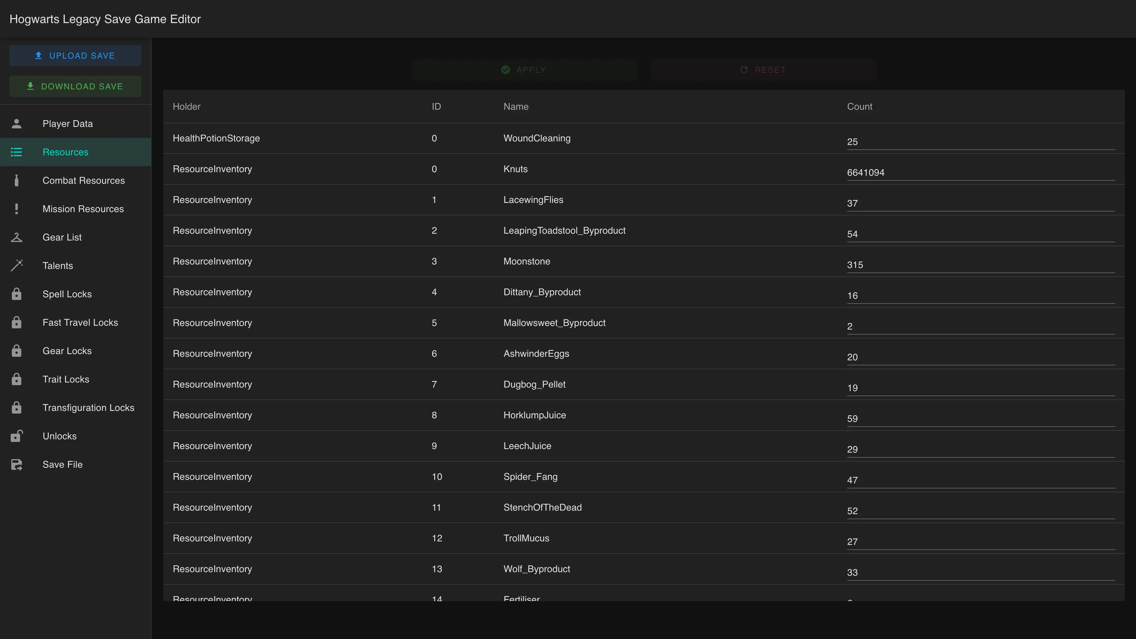 霍格沃茨之遗 霍格沃茨遗产保存游戏编辑器-2-奇游Mod大师