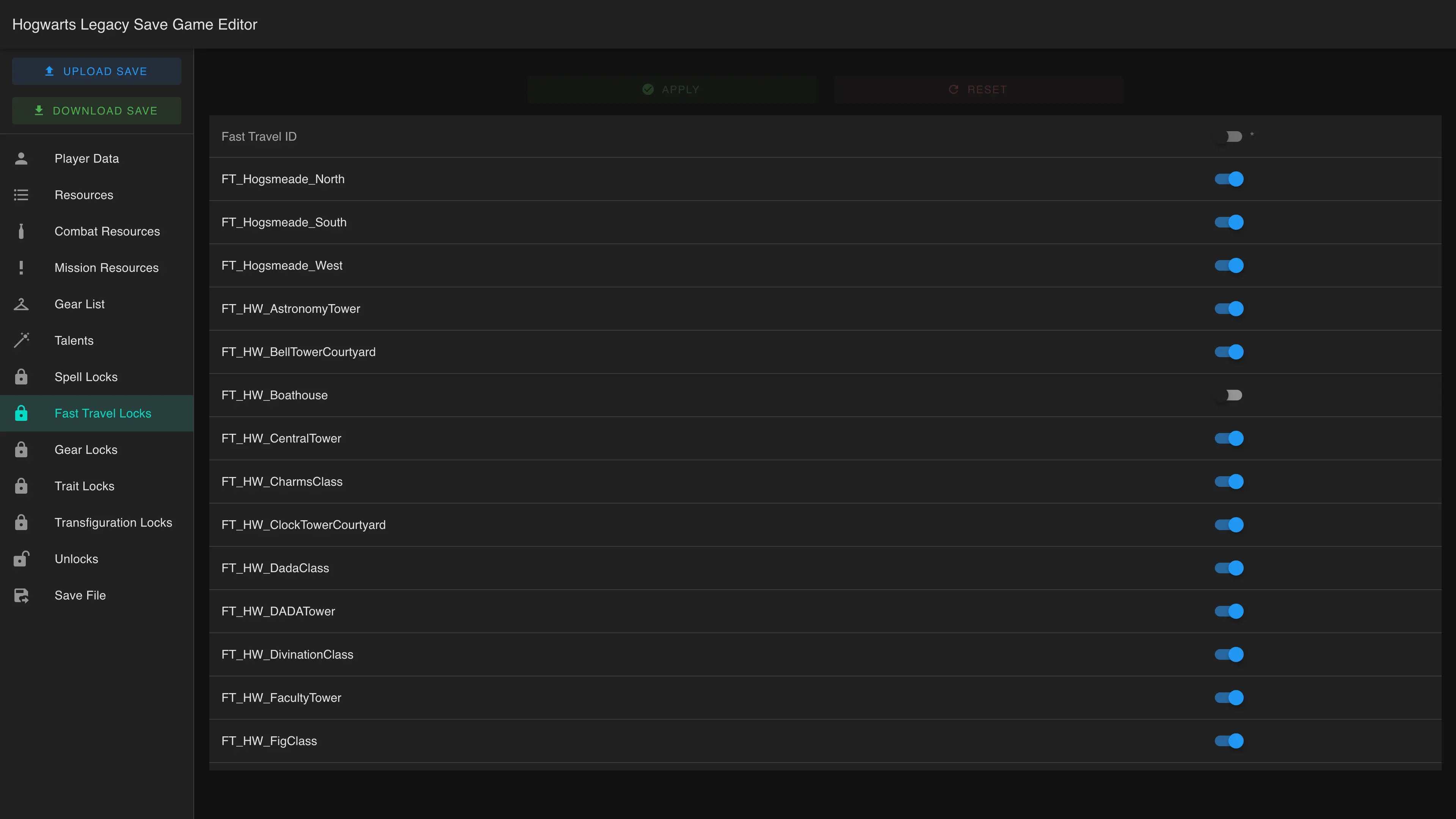霍格沃茨之遗 霍格沃茨遗产保存游戏编辑器-8-奇游Mod大师