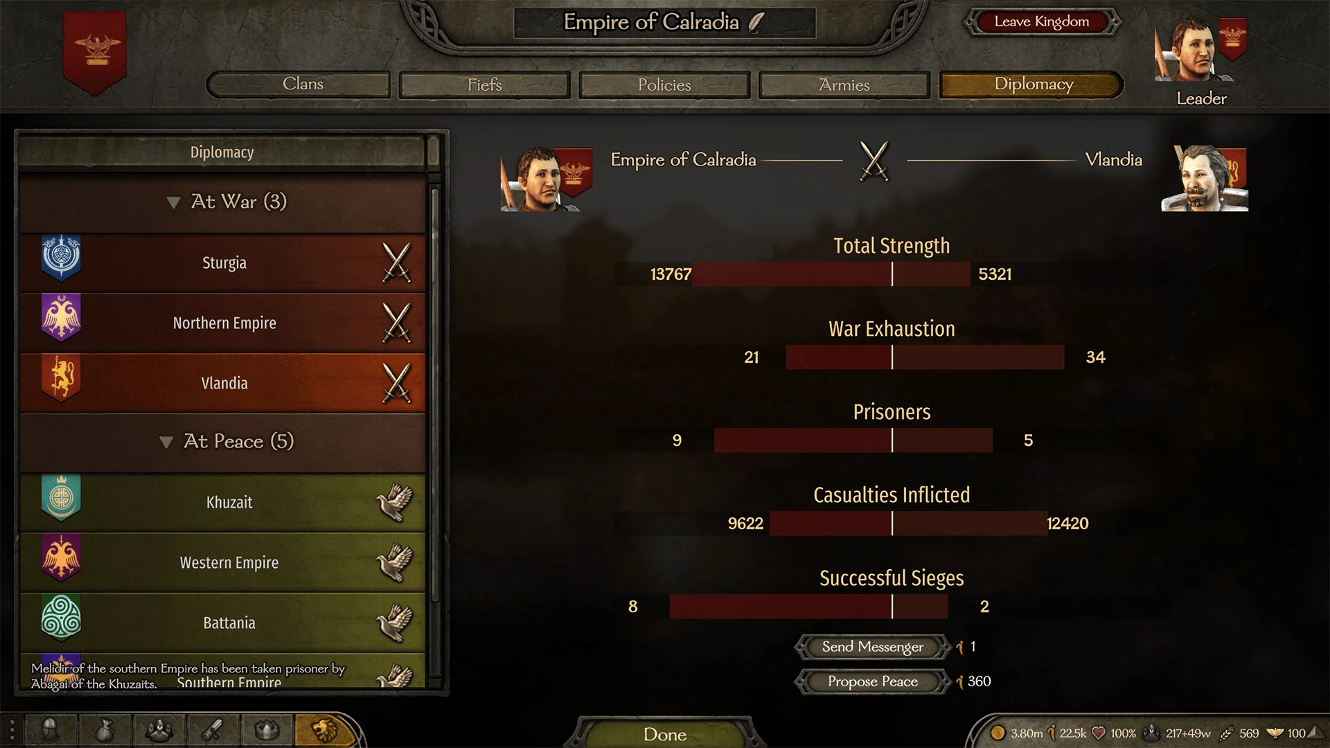 骑马与砍杀2:霸主 外交-6-奇游Mod大师