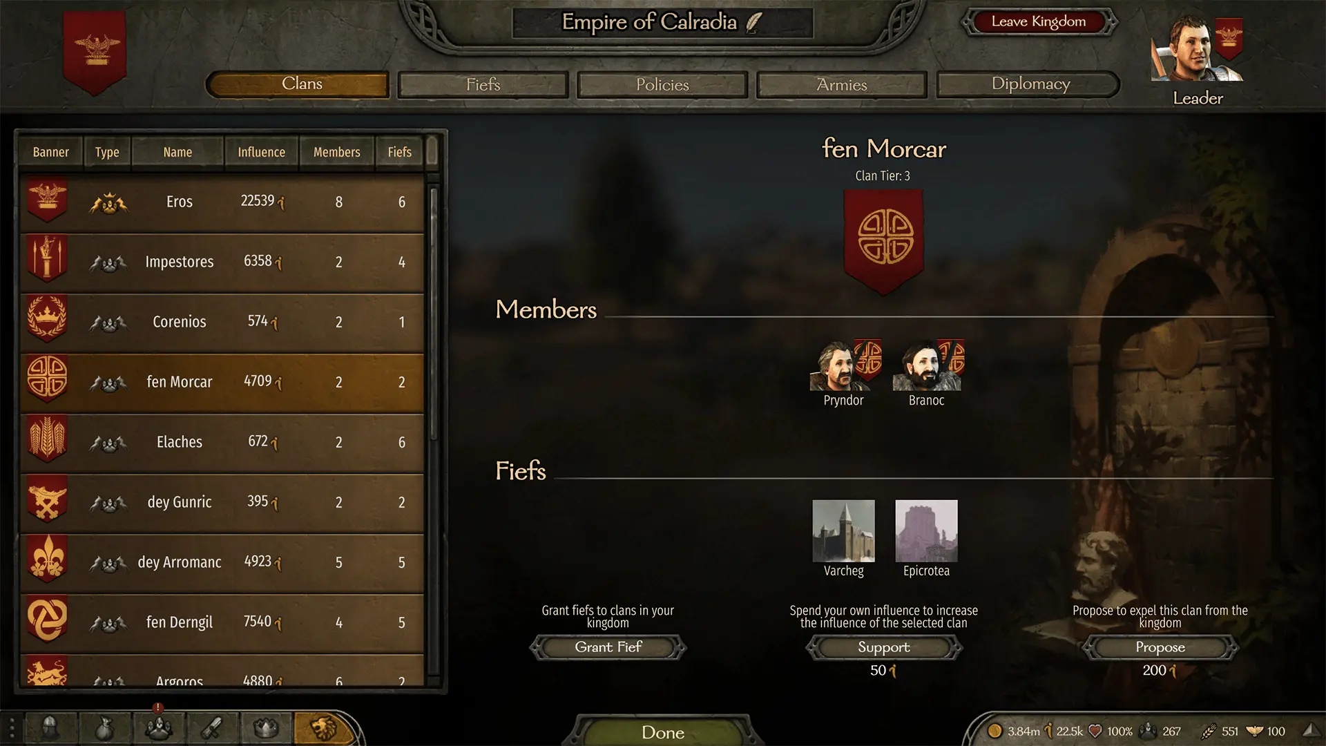 骑马与砍杀2:霸主 外交-3-奇游Mod大师