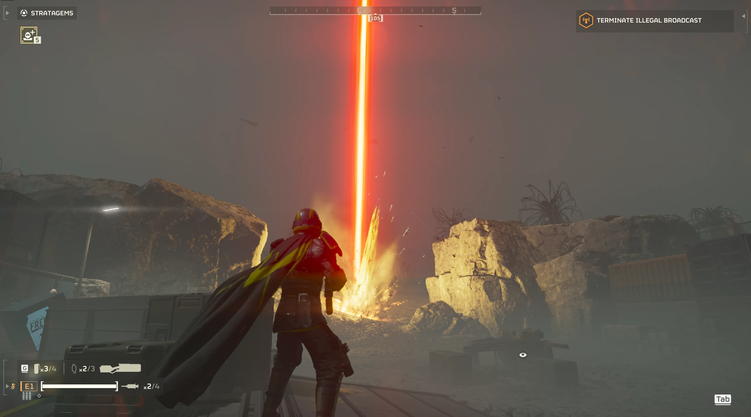 地狱潜兵2 轨道激光颜色-2-奇游Mod大师