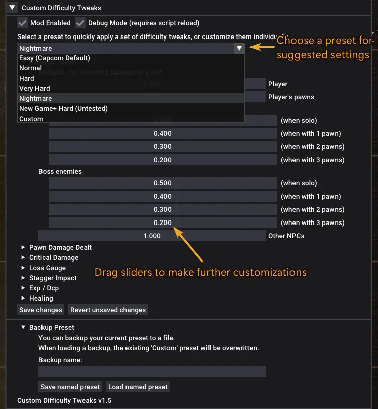 龙之信条2 自定义难度调整-2-奇游Mod大师