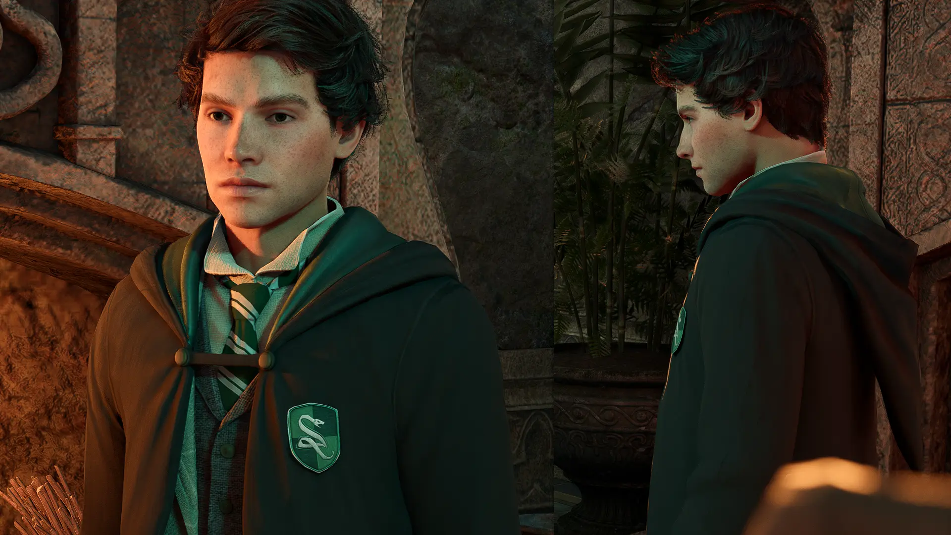 霍格沃茨之遗 更好的Slytherins（塞巴斯蒂安和奥米尼的外观大修）-4-奇游Mod大师