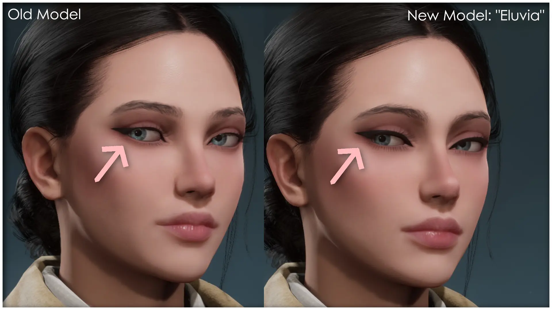 霍格沃茨之遗 Eluvia-编辑女性脸14-8-奇游Mod大师