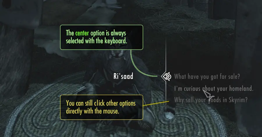 The Elder Scrolls V: Skyrim Special Edition-더 나은 대화 제어-라고패스트 모드마스터
