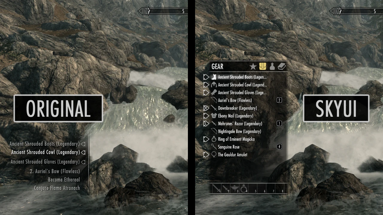 The Elder Scrolls V: Skyrim Special Edition SkyUI-3-lagofast mod master
