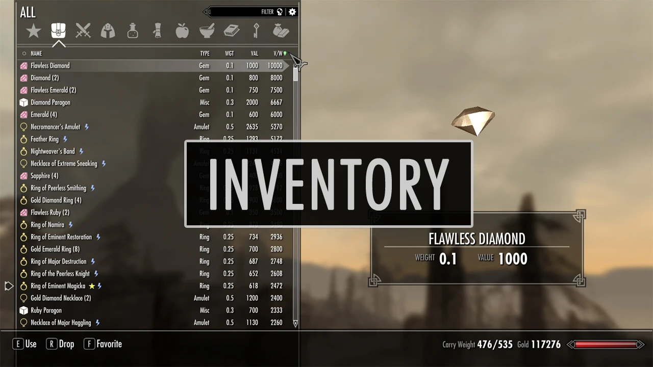 The Elder Scrolls V: Skyrim Special Edition SkyUI-4-lagofast mod master