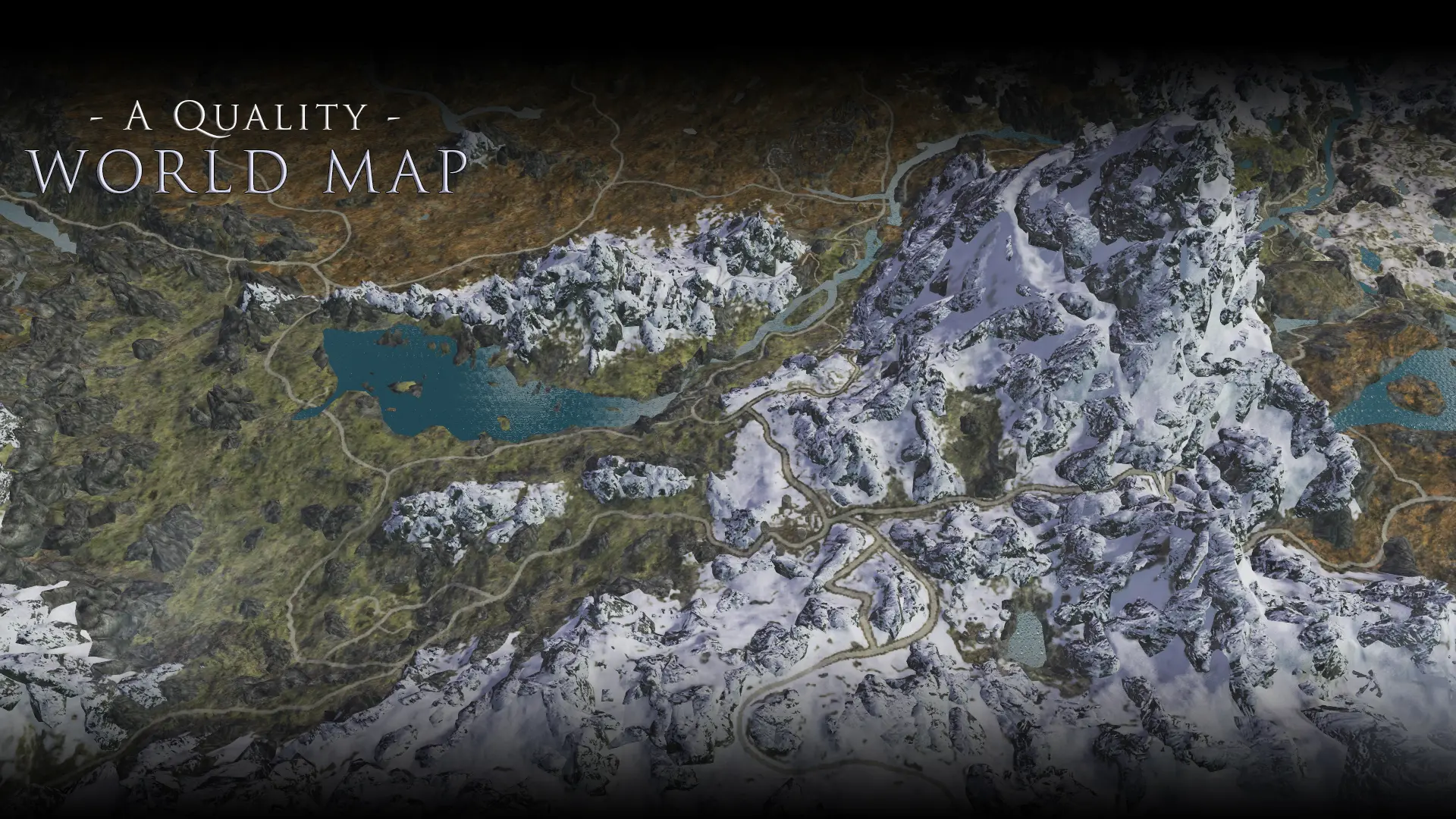 The Elder Scrolls V: Skyrim Special Edition-A Quality World Map-lagofast mod master