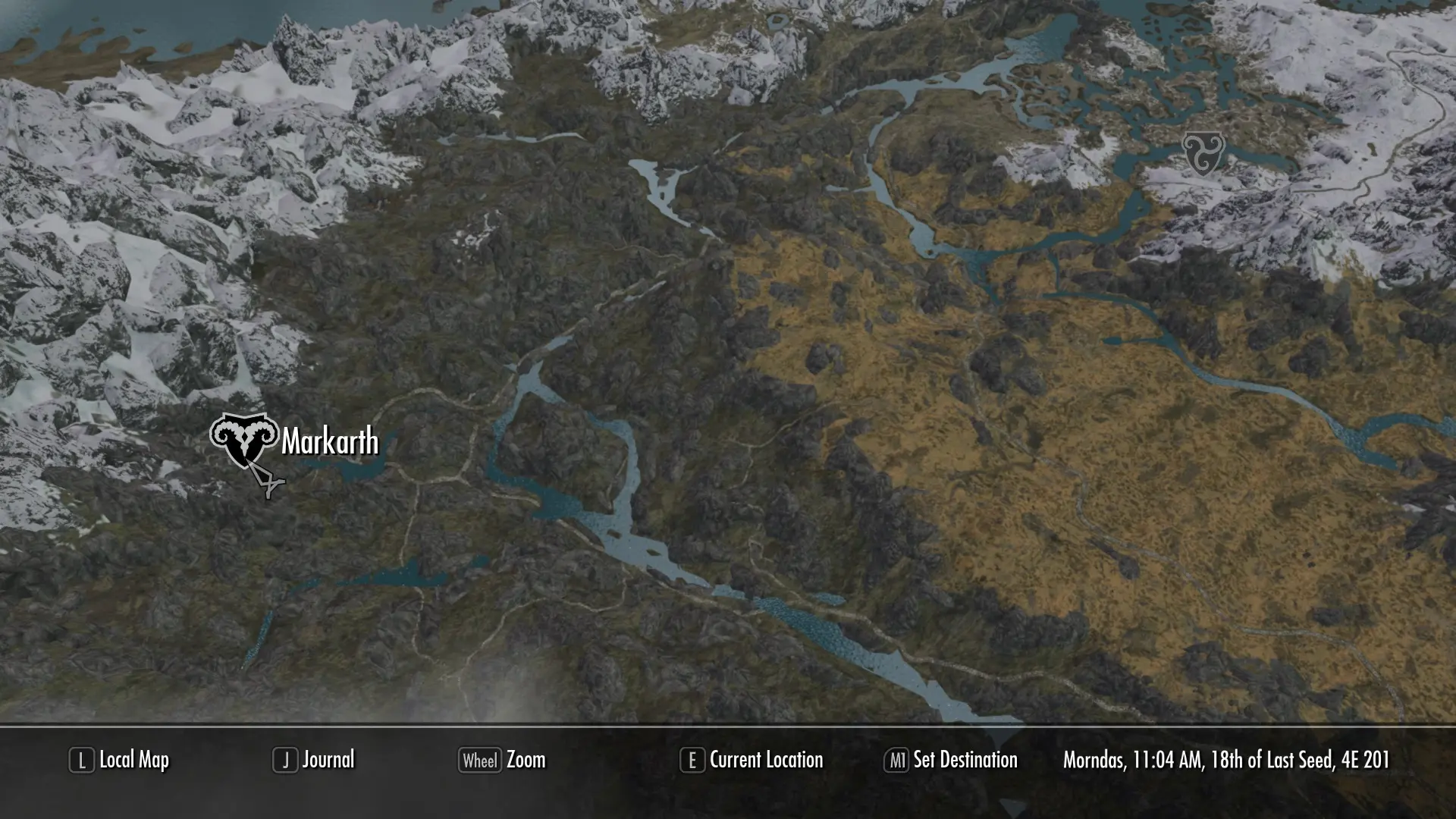 The Elder Scrolls V: Skyrim Special Edition A Quality World Map-4-lagofast mod master